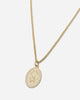 Aries Chain Necklace With Fly Paved Pendants Gold Jewellery Necklaces AR9020605 GOLD