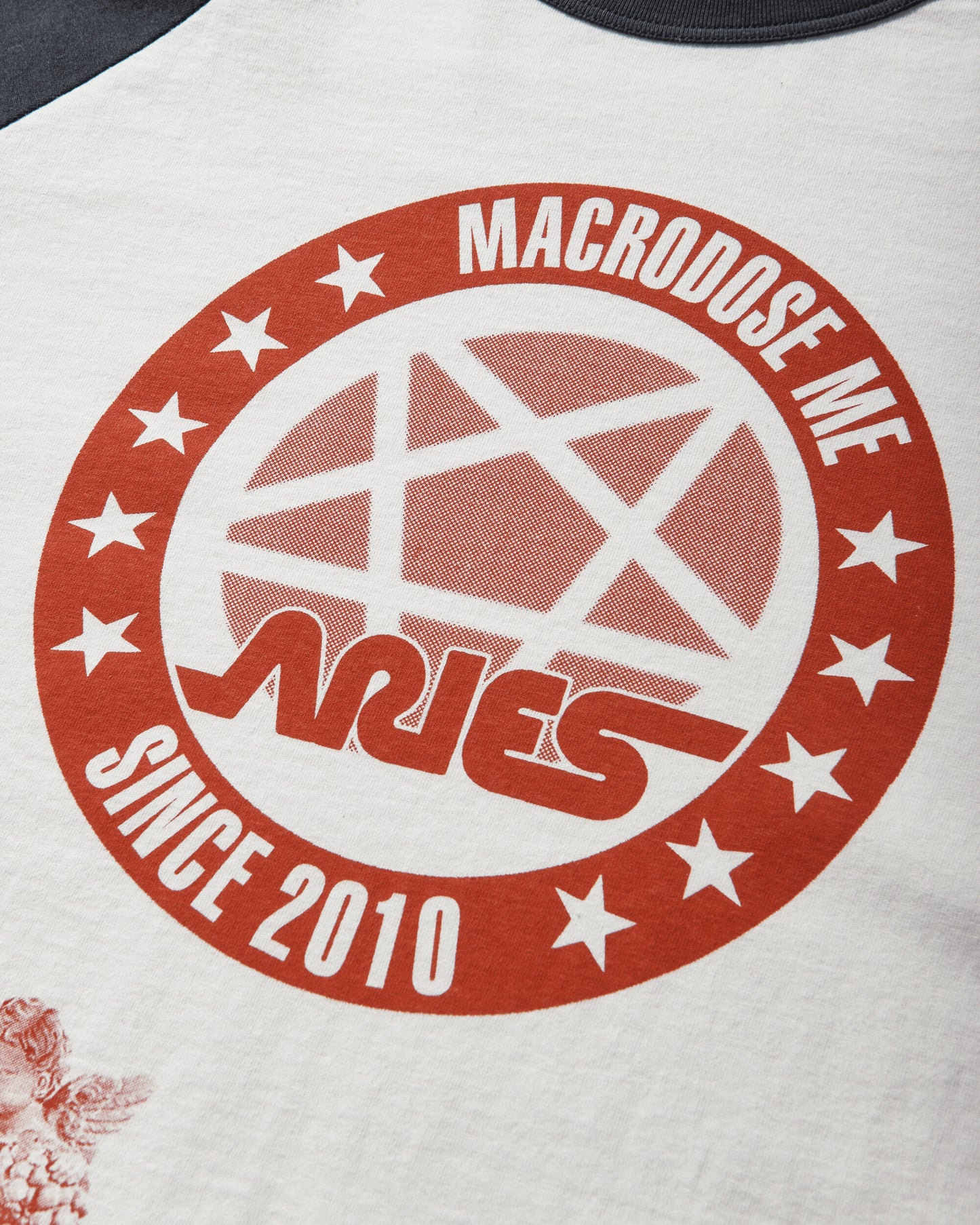 Aries Tracker Raglan Baseball Ls Tee Multi T-Shirts Longsleeve AR6002005 MULTI