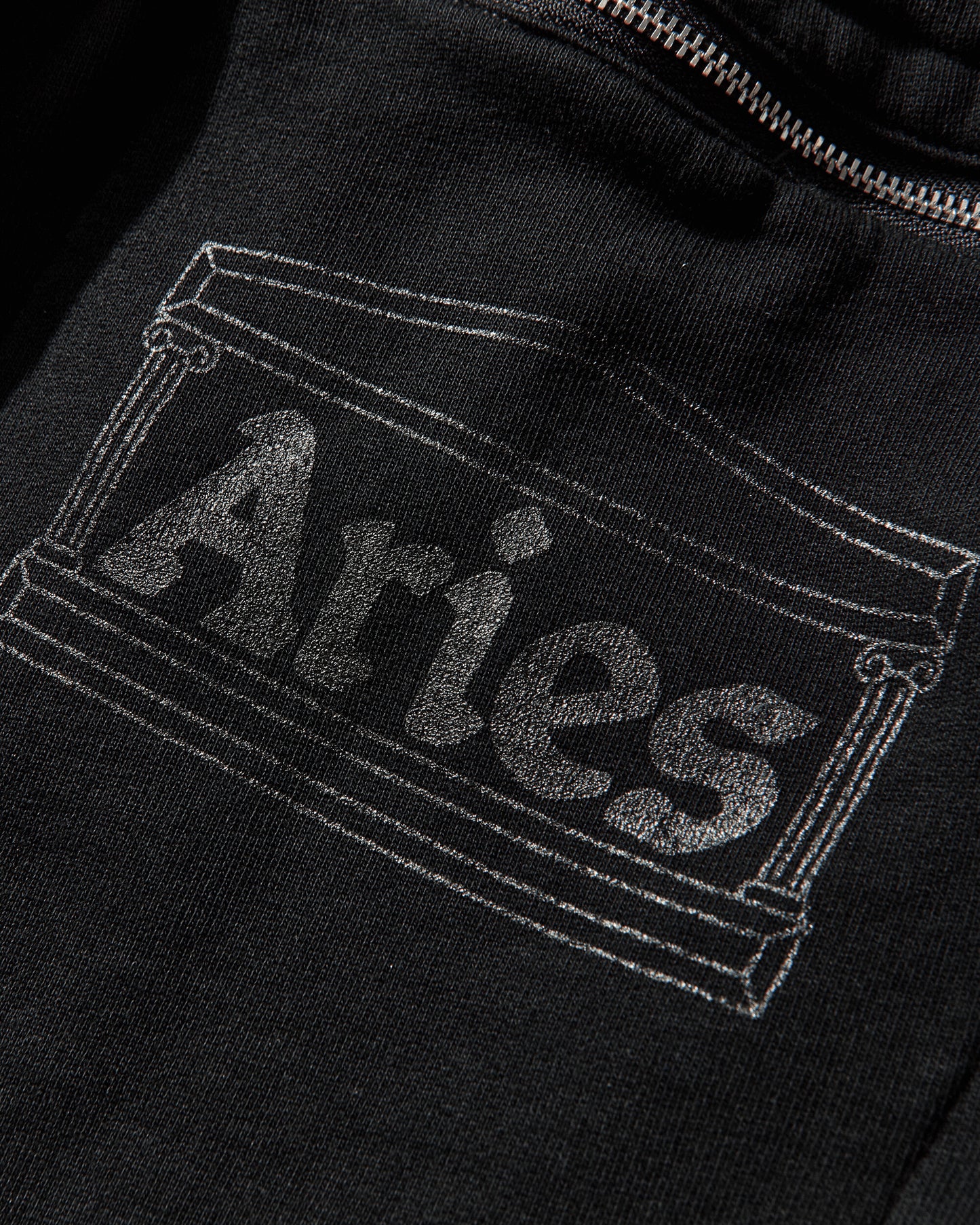 Aries Premium Temple Rara Mini Sweatskirt Black Skirts Mini AR3290005 BLACK