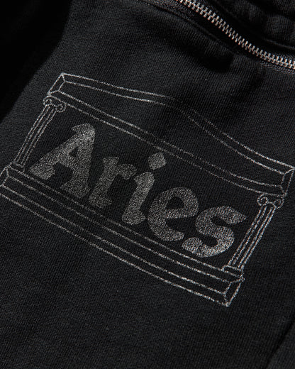 Aries Premium Temple Rara Mini Sweatskirt Black Skirts Mini AR3290005 BLACK