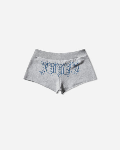 Aries Adoro Aries Booty Shorts Grey Marl Shorts Short AR3030005 GREYMARL
