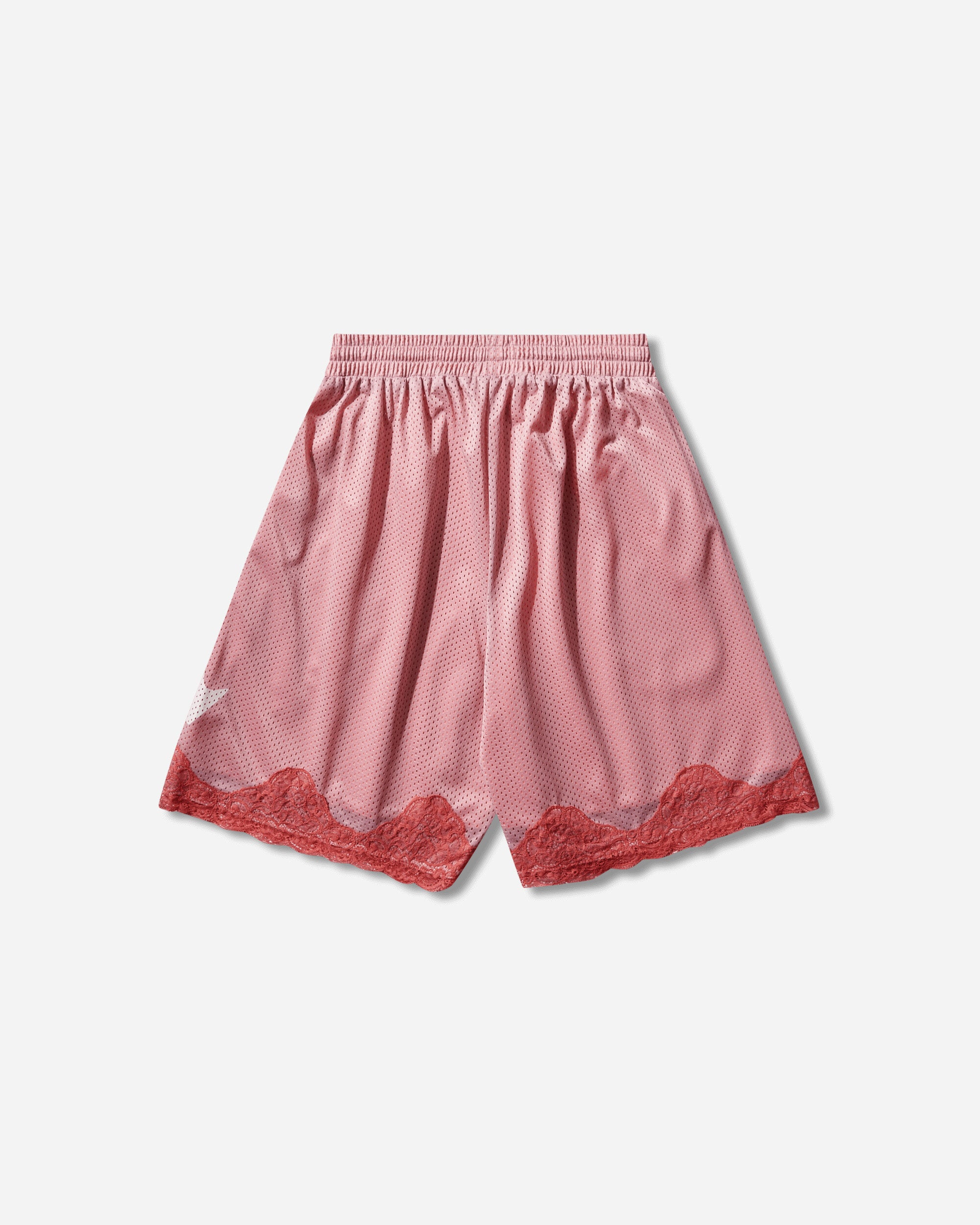 Aries Gothic Lace Airtex Shorts Pink Shorts Short AR3080005 PINK