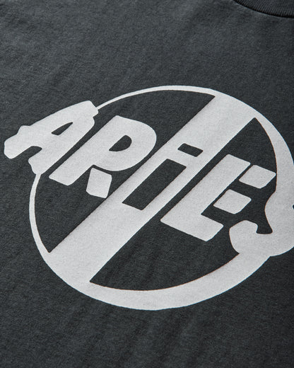 Aries Faded Punk Ss Tee Black T-Shirts Shortsleeve AR6001405 BLACK