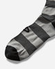 Aries Stripey Knee High Socks Black Underwear Socks AR0005105 BLACK