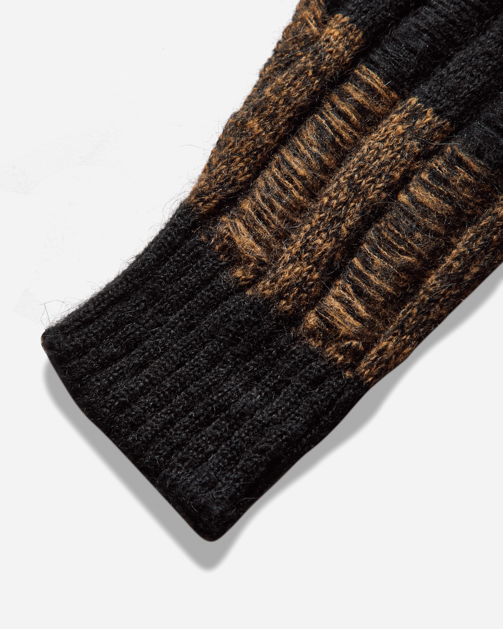 Aries Mohair Cable Stripe Sweater Multi Knitwears Sweaters AR2004304 Multi