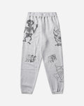 Aries Metal Marl Sweatpant Grey Marl Pants Sweatpants AR3003405 GREYMARL