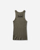 Aries Barbed Peace Lightweight Vest Olive T-Shirts Top AR4090105 OLIVE