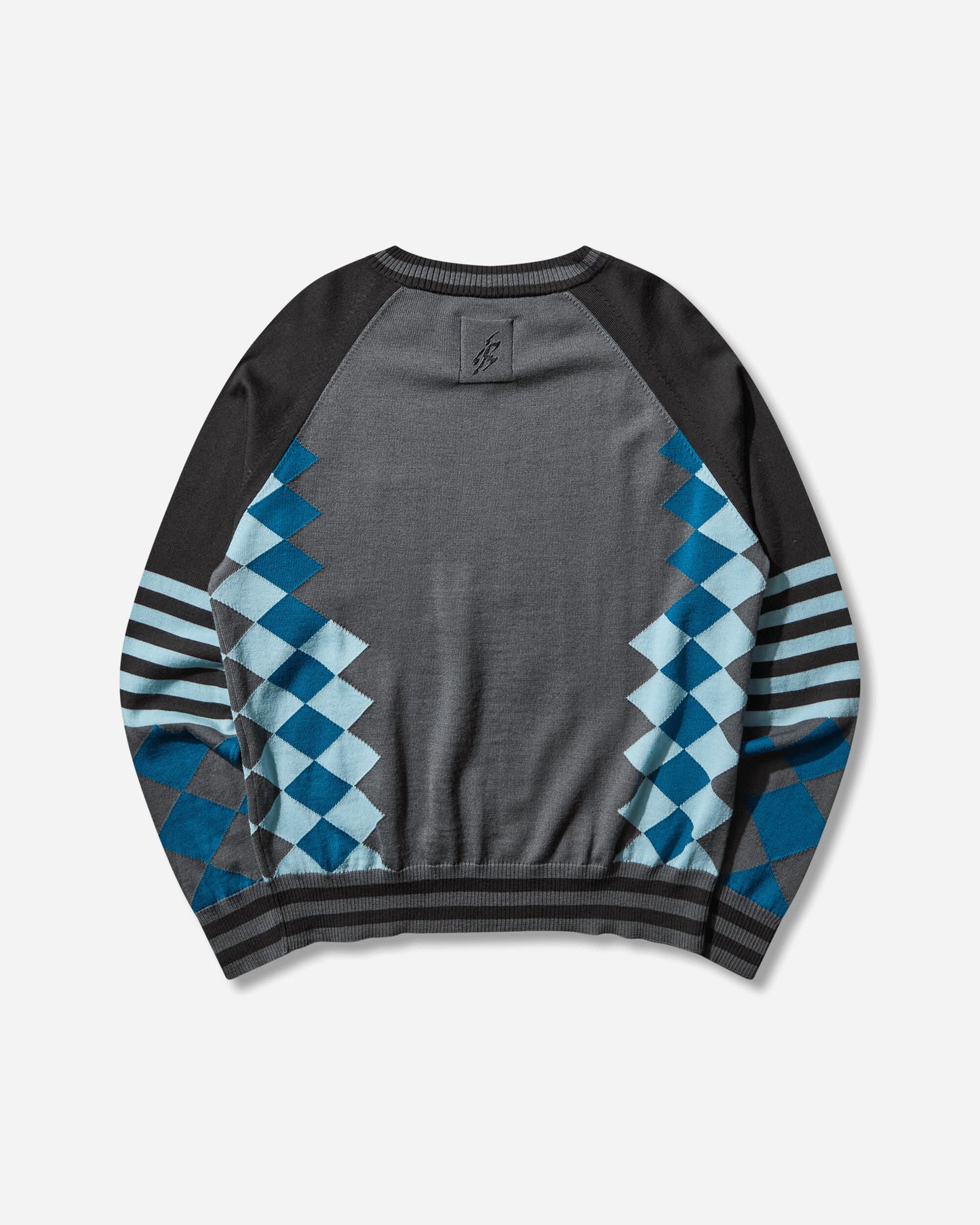 Asics Laricoid Knit Jumper Anchor Grey/Sky Coats and Jackets Jackets 2203A323-023