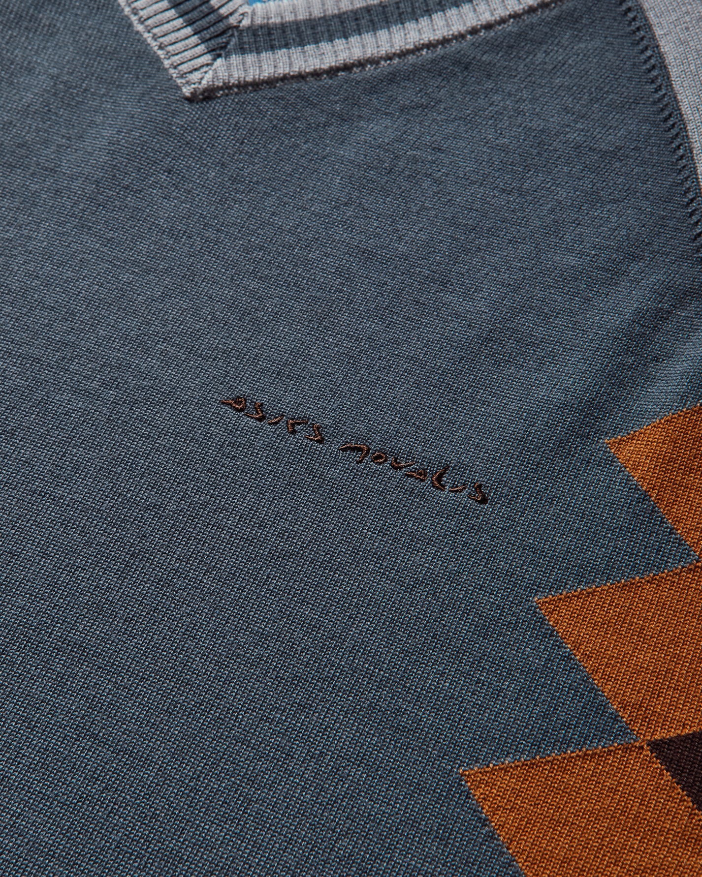 Asics Laricoid Knit Jumper Mist/Rust Knitwears Sweaters 2203A323-021