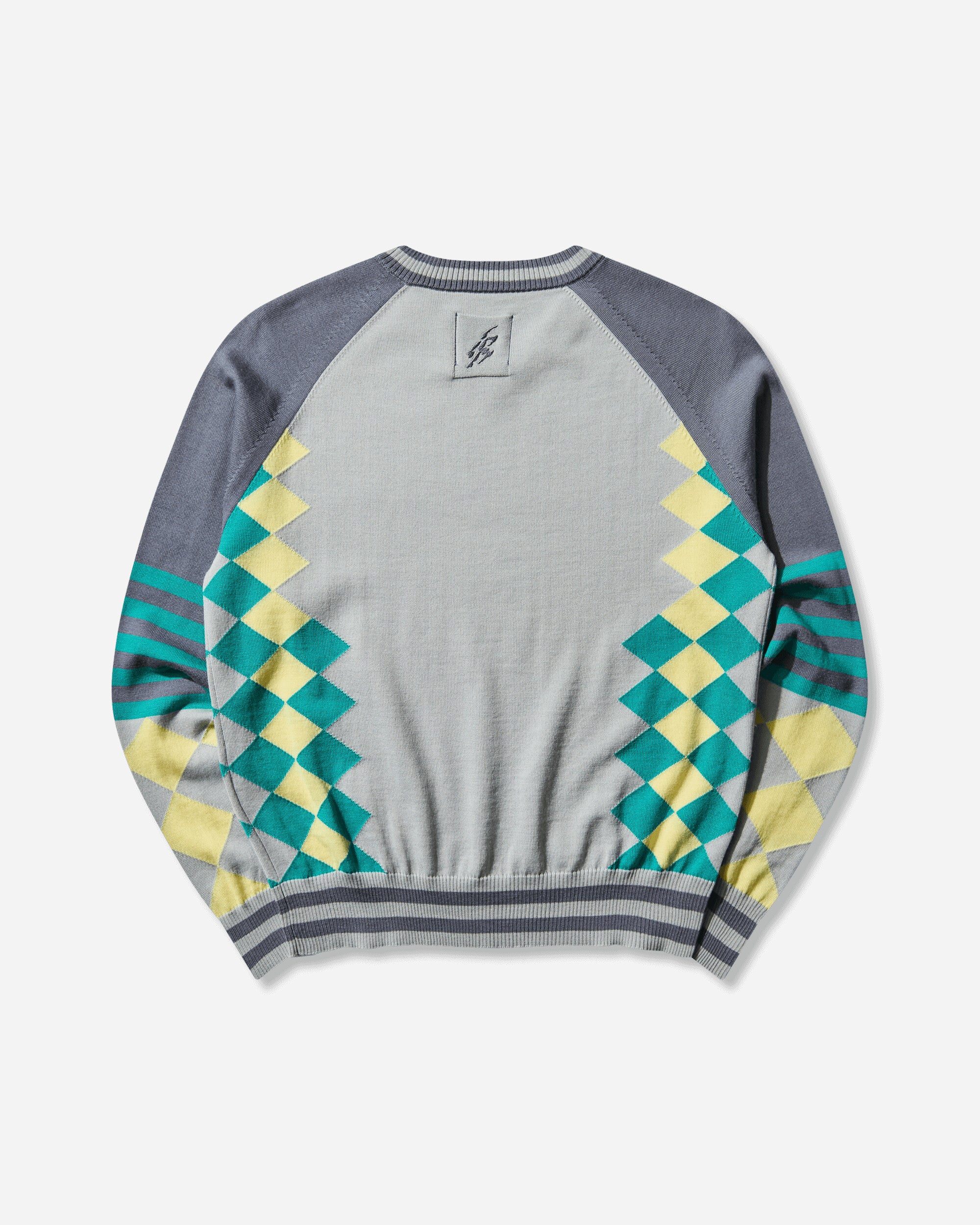 Asics Laricoid Knit Jumper Blue Haze/Lemon Knitwears Sweaters 2203A323-022