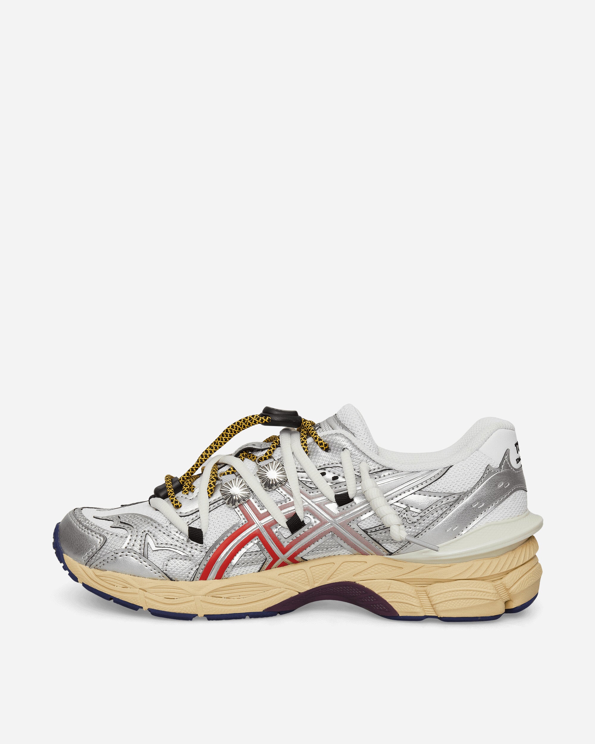 Asics Gel-Cumulus 16 Tg White/Red Pure Silver Sneakers Low 1203B115-100