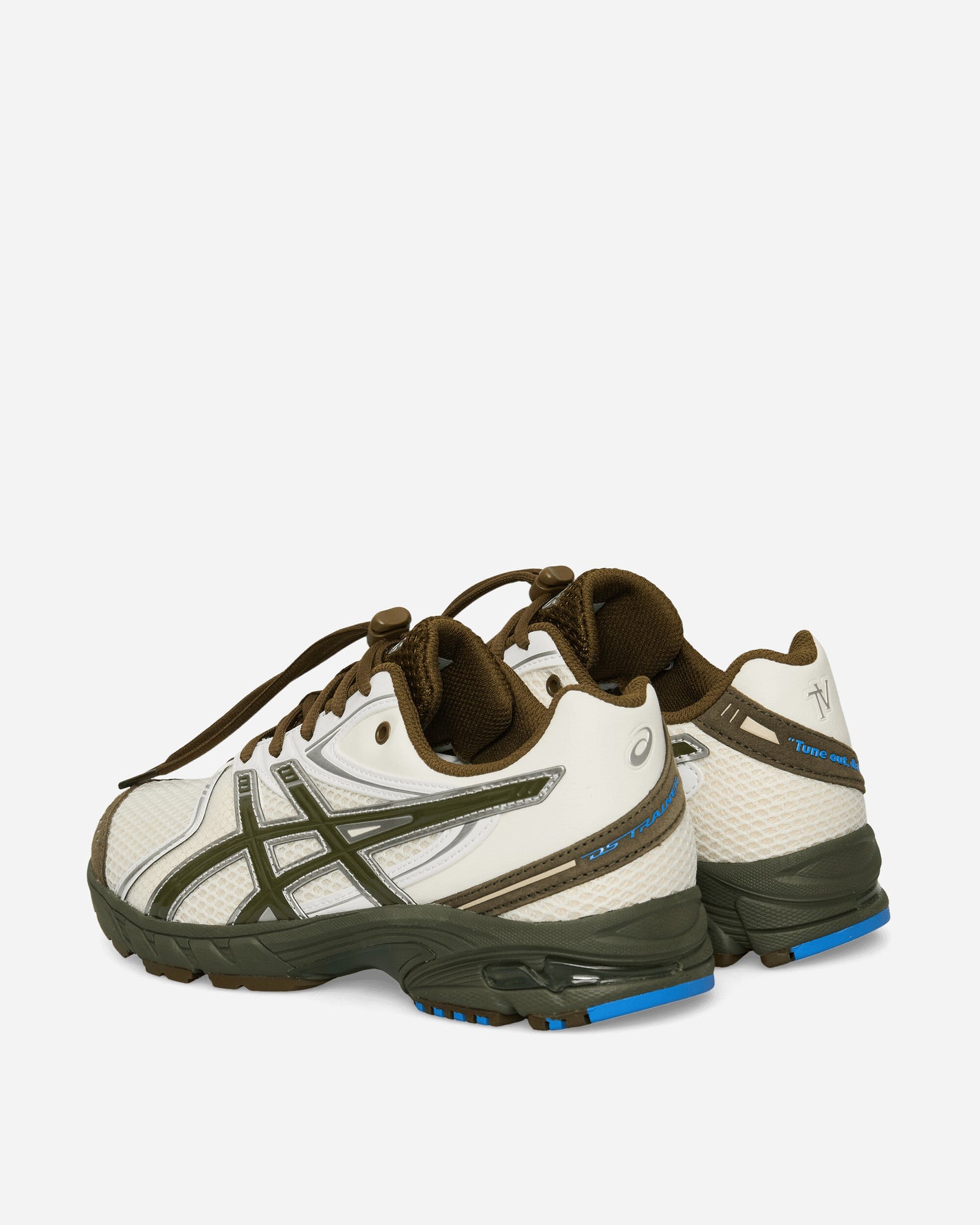 Asics Gel-Ds Trainer 14 Cream/Olive Canvas Sneakers Low 1203A810-101