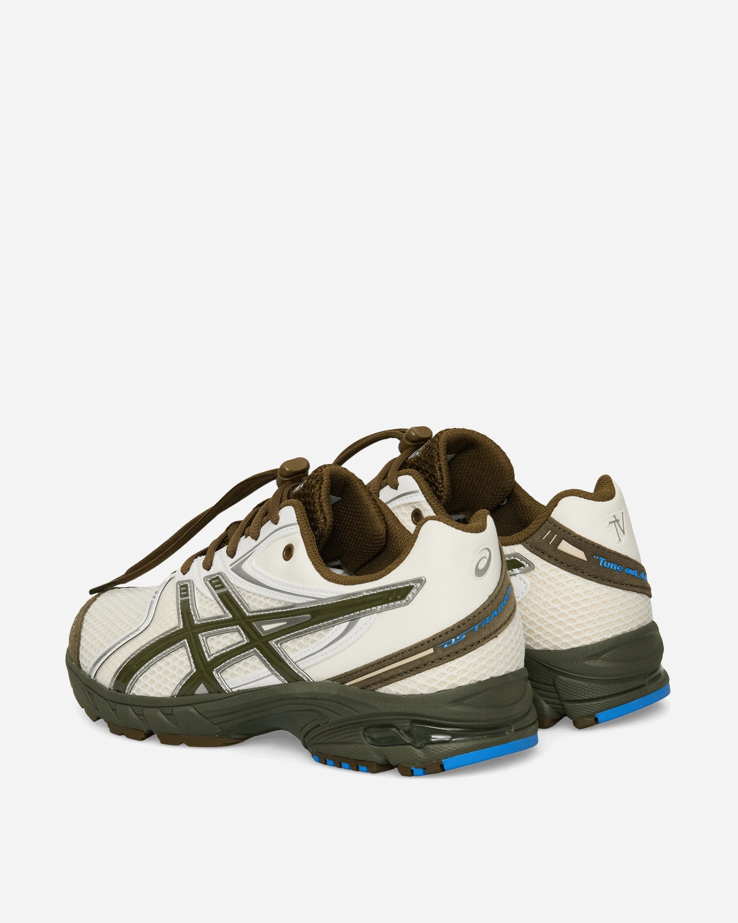 Asics Gel-Ds Trainer 14 Cream/Olive Canvas Sneakers Low 1203A810-101