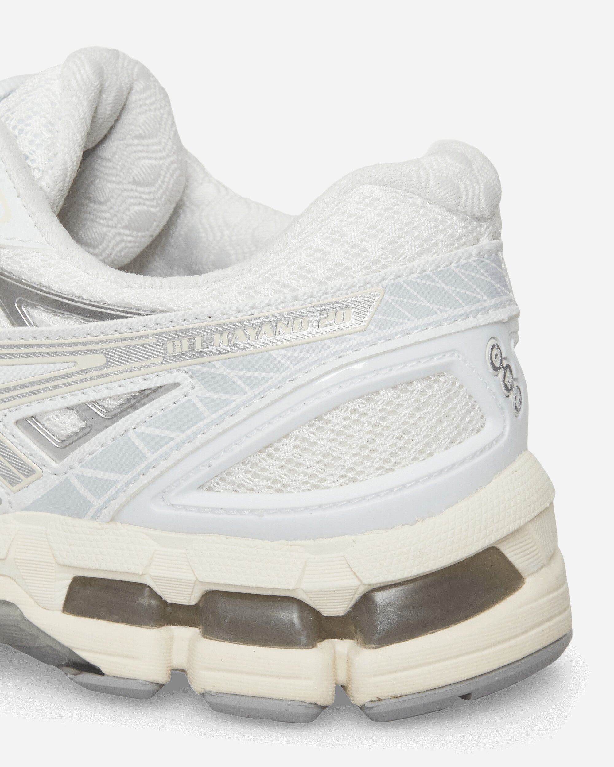 Asics Gel Kayano 20 White/Pure Silver Sneakers Low 1203A388-100