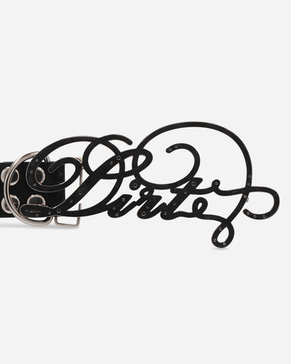 Aslan World Wmns Heavy Metal Belt With Buckle: Dirt Pitch Black/Onyx Belts Belt ASL-HVYBLT PBON