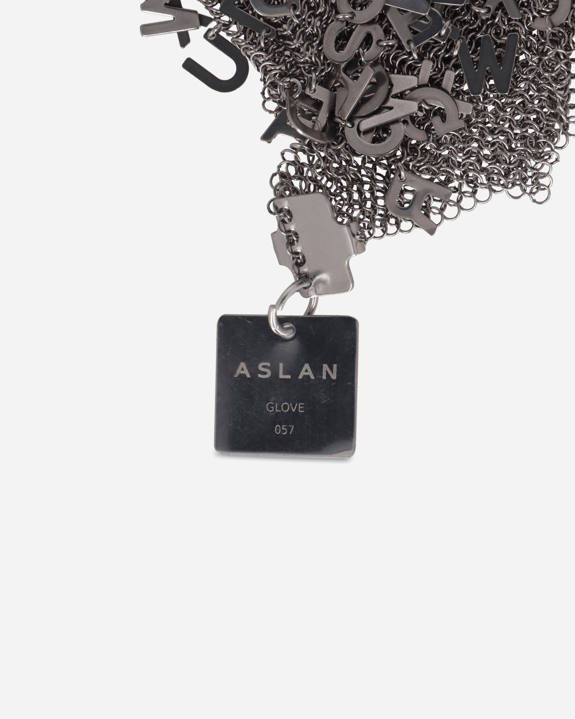 Aslan World Wmns Chainmaille Fingerless Glove Heavy Metal Gloves and Scarves Gloves ASL-CHFG HVYMTL