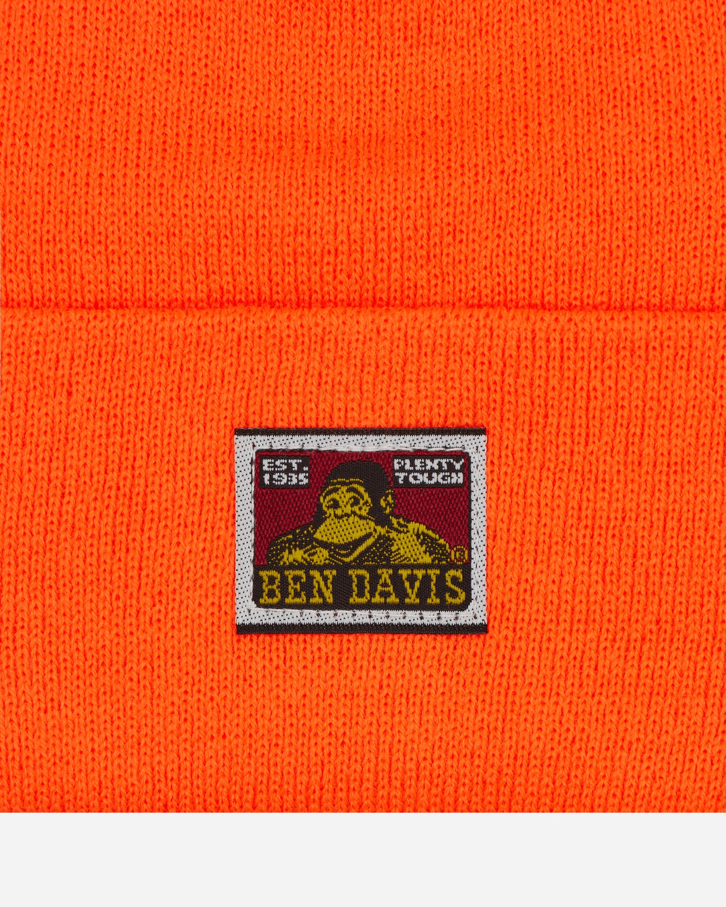 Ben Davis Beanie W Logo Orange Hats Beanies BEN9296 001