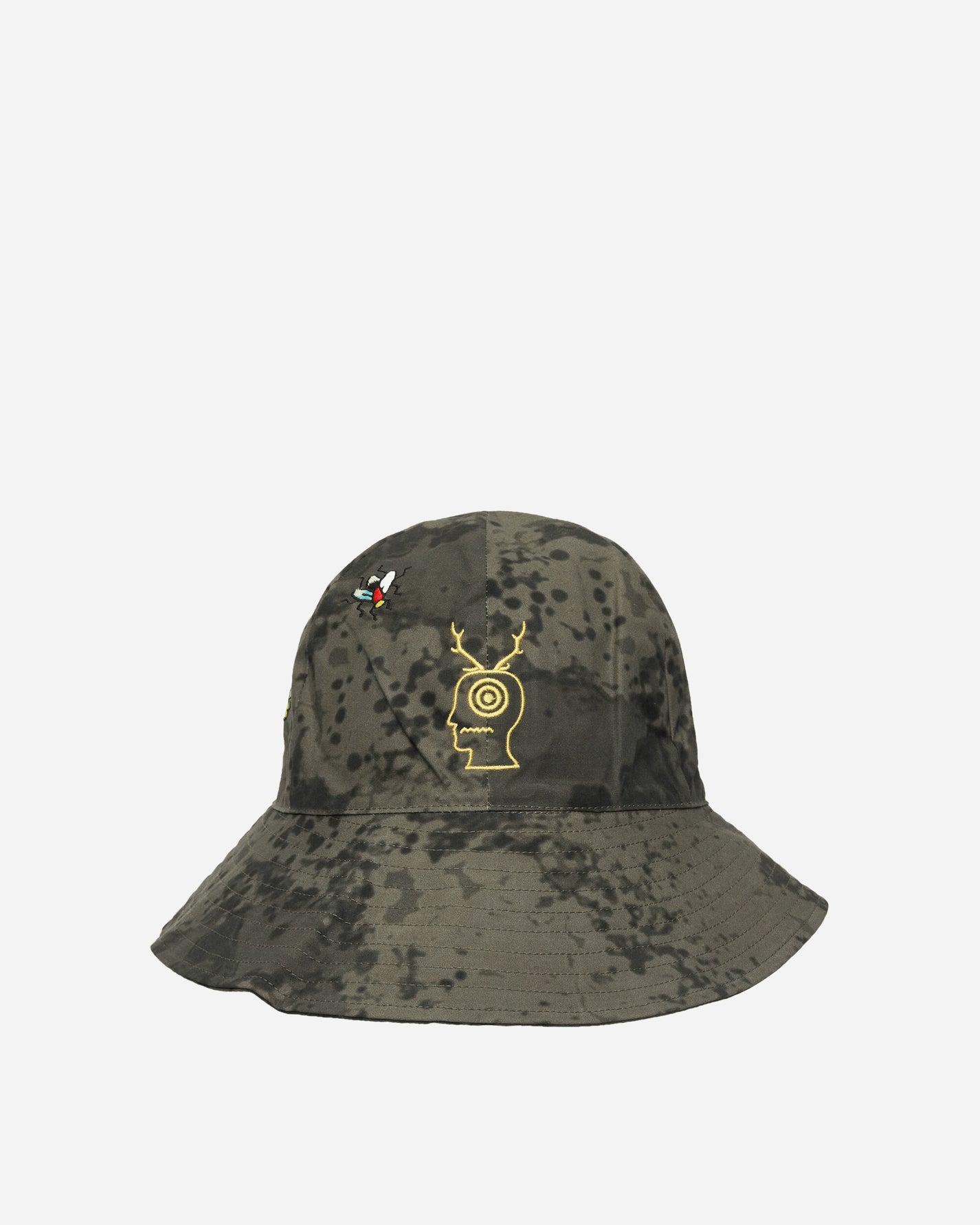 Brain Dead S2 W8 X Brain Dead Fishing Bucket Hat Grey Hats Bucket BDP24H020040 GRY