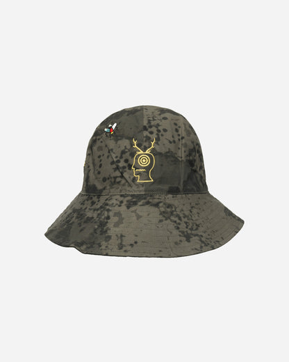 Brain Dead S2 W8 X Brain Dead Fishing Bucket Hat Grey Hats Bucket BDP24H020040 GRY