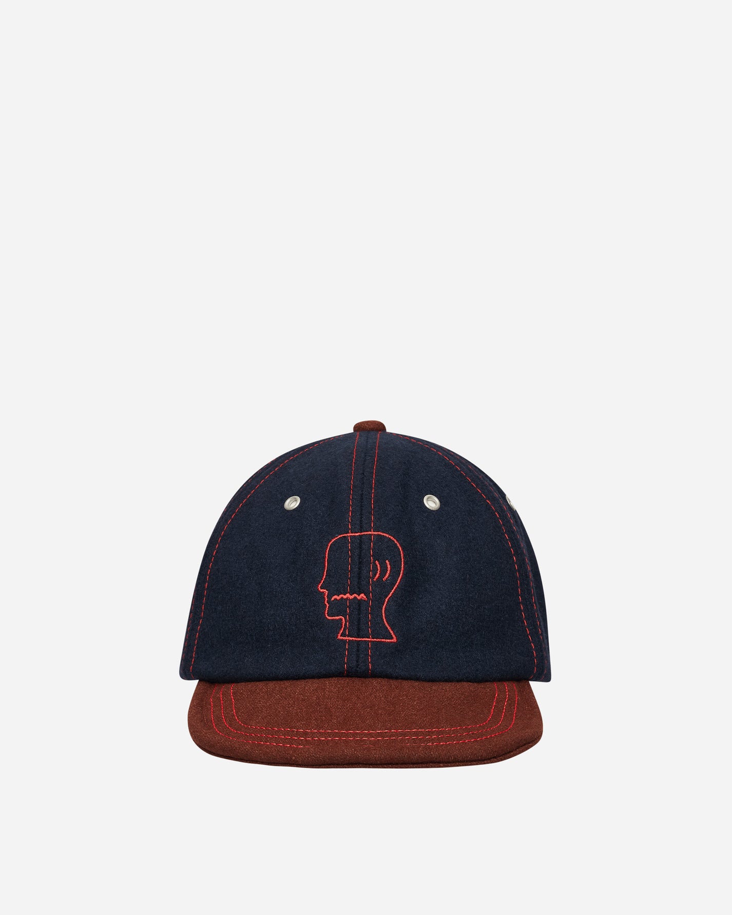 Brain Dead Flannel Wire Brim Hat Navy Hats Caps BDP25H010042 NAVY