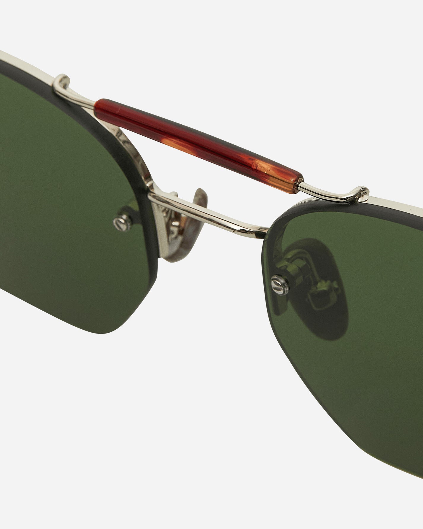 Brain Dead Kaz Post Modern Primitive Eye Protection Silver Eyewear Sunglasses BDF24AO10041 SILV