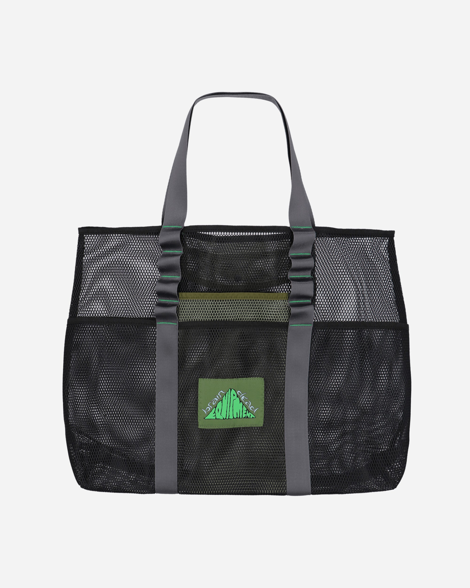 Brain Dead Brain Dead Equipment Mesh Tote Black/Multi Bags and Backpacks Tote Bags BDS25A000043 BLMU