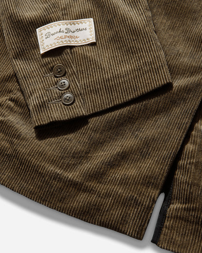 Brain Dead Bbc Suit Jacket Brown Coats and Jackets Blazers P26O14005028 Brown