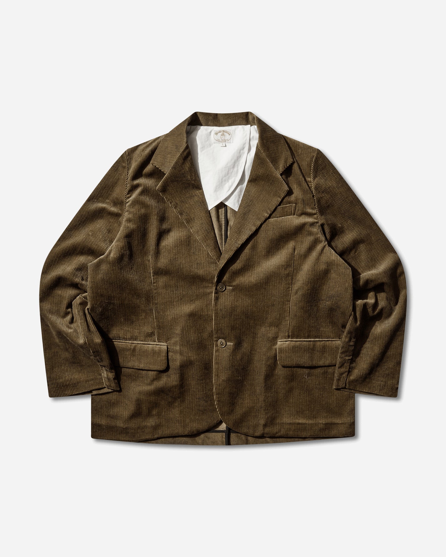 Brain Dead Bbc Suit Jacket Brown Coats and Jackets Blazers P26O14005028 Brown