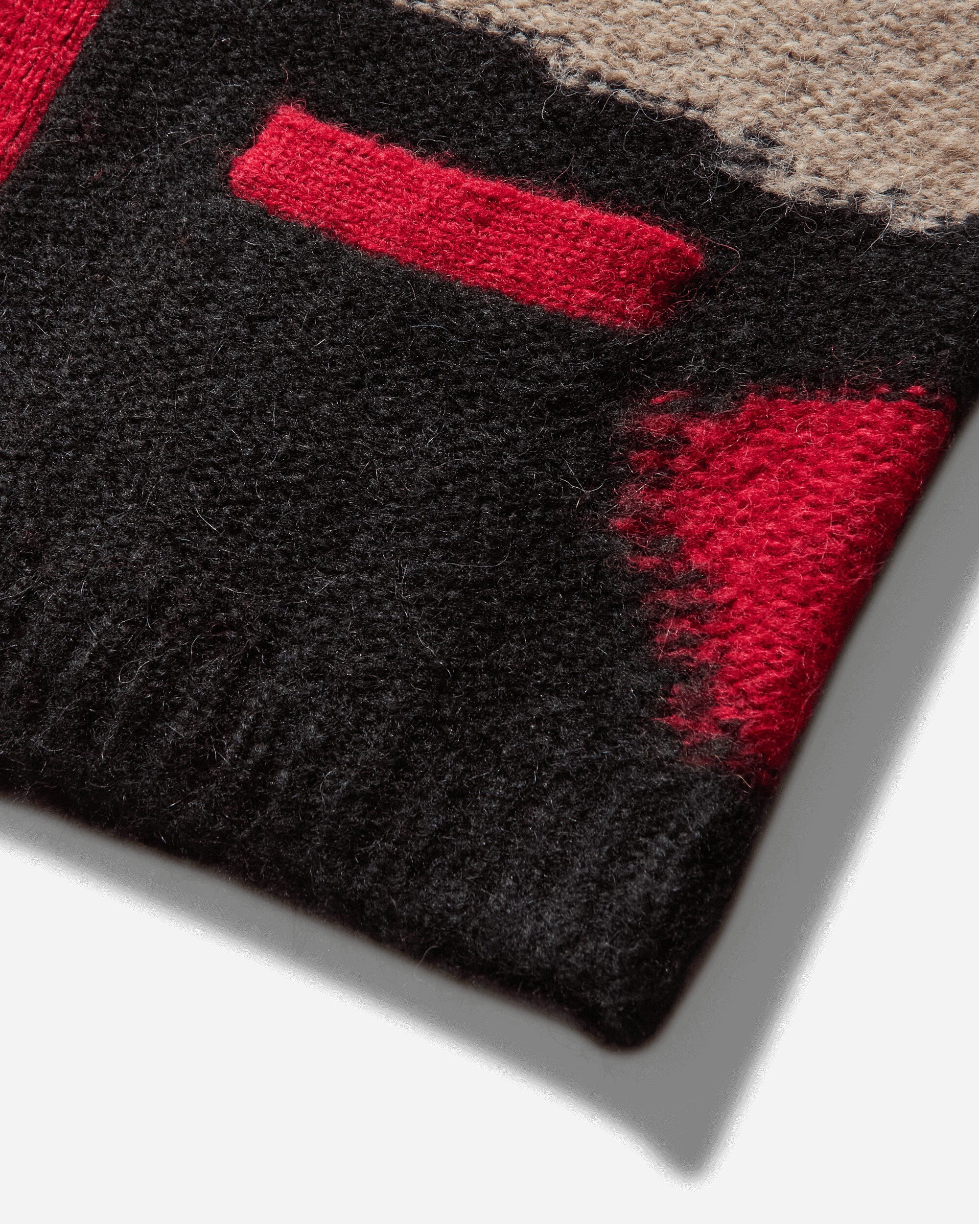 Brain Dead Mix Pattern Cardigan Olive Multi Knitwears Cardigans BDS25O110043 OLMU