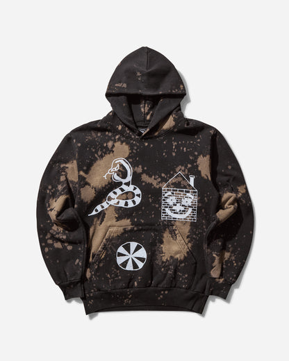 Brain Dead BD x SJ Acid Splatter Hooded Sweatshirt Black/Acid Sweatshirts Hoodies BDSJ001 BLKA