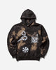 Brain Dead BD x SJ Acid Splatter Hooded Sweatshirt Black/Acid Sweatshirts Hoodies BDSJ001 BLKA