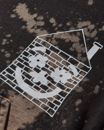 Brain Dead BD x SJ Acid Splatter Hooded Sweatshirt Black/Acid Sweatshirts Hoodies BDSJ001 BLKA