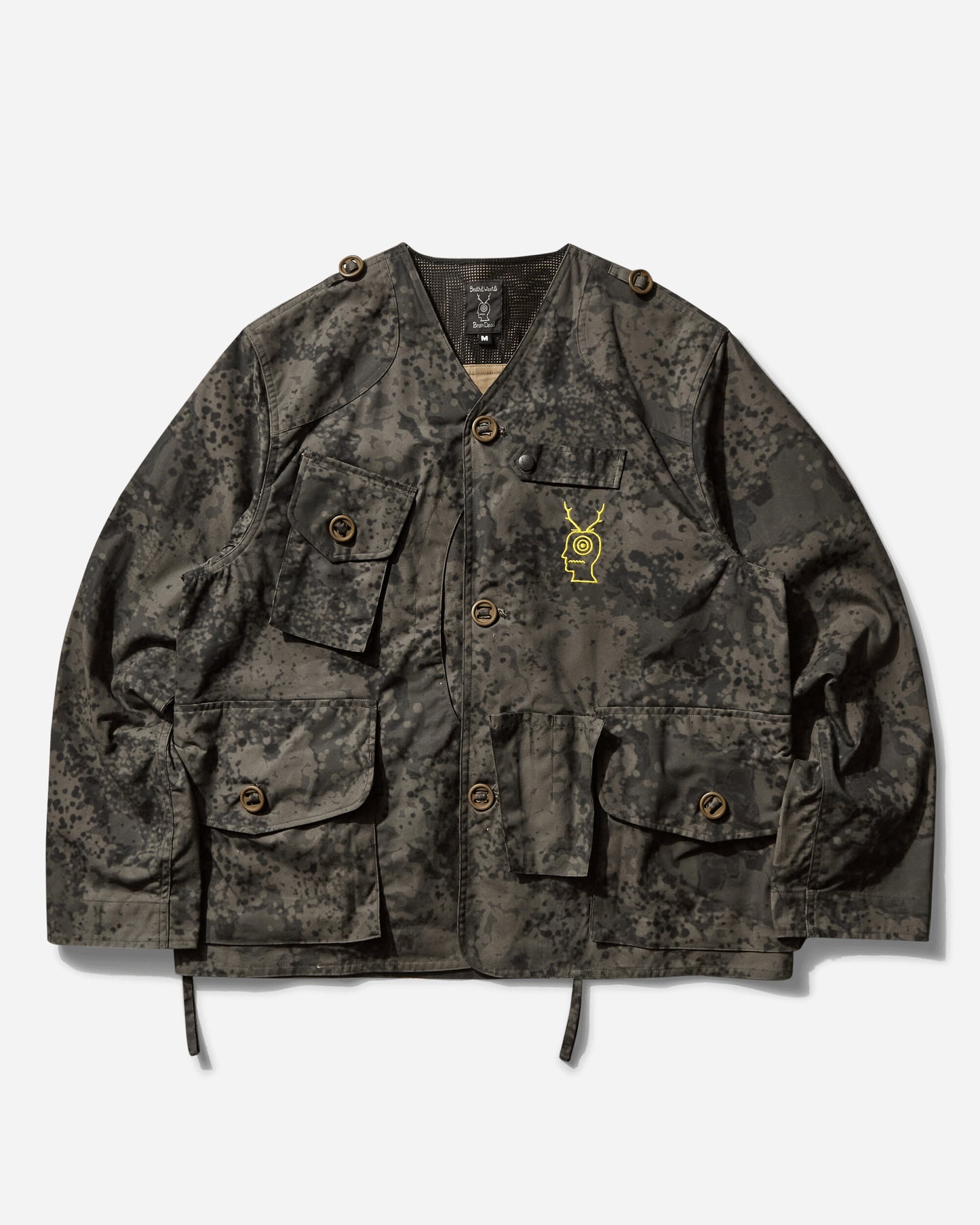 Brain Dead S2 W8 X Brain Dead Tenkara Jacket Grey Coats and Jackets Jackets BDP24O200040 GRY