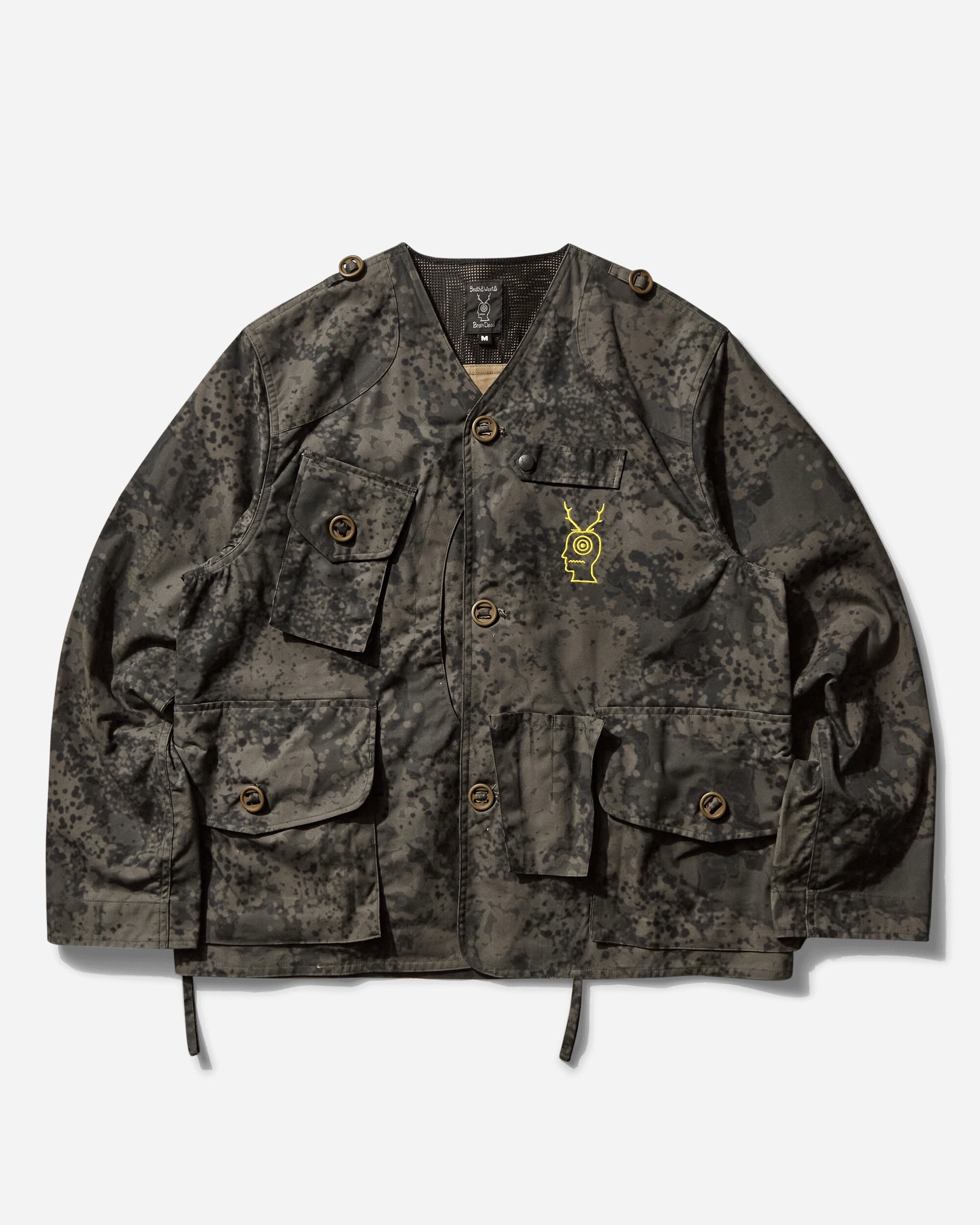 Brain Dead S2 W8 X Brain Dead Tenkara Jacket Grey Coats and Jackets Jackets BDP24O200040 GRY