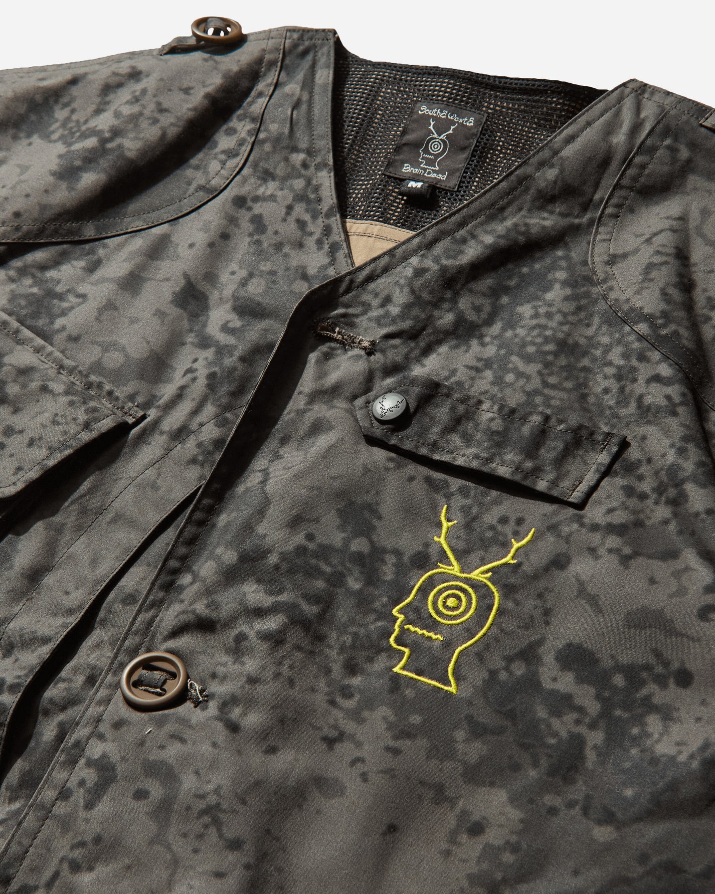 Brain Dead S2 W8 X Brain Dead Tenkara Jacket Grey Coats and Jackets Jackets BDP24O200040 GRY