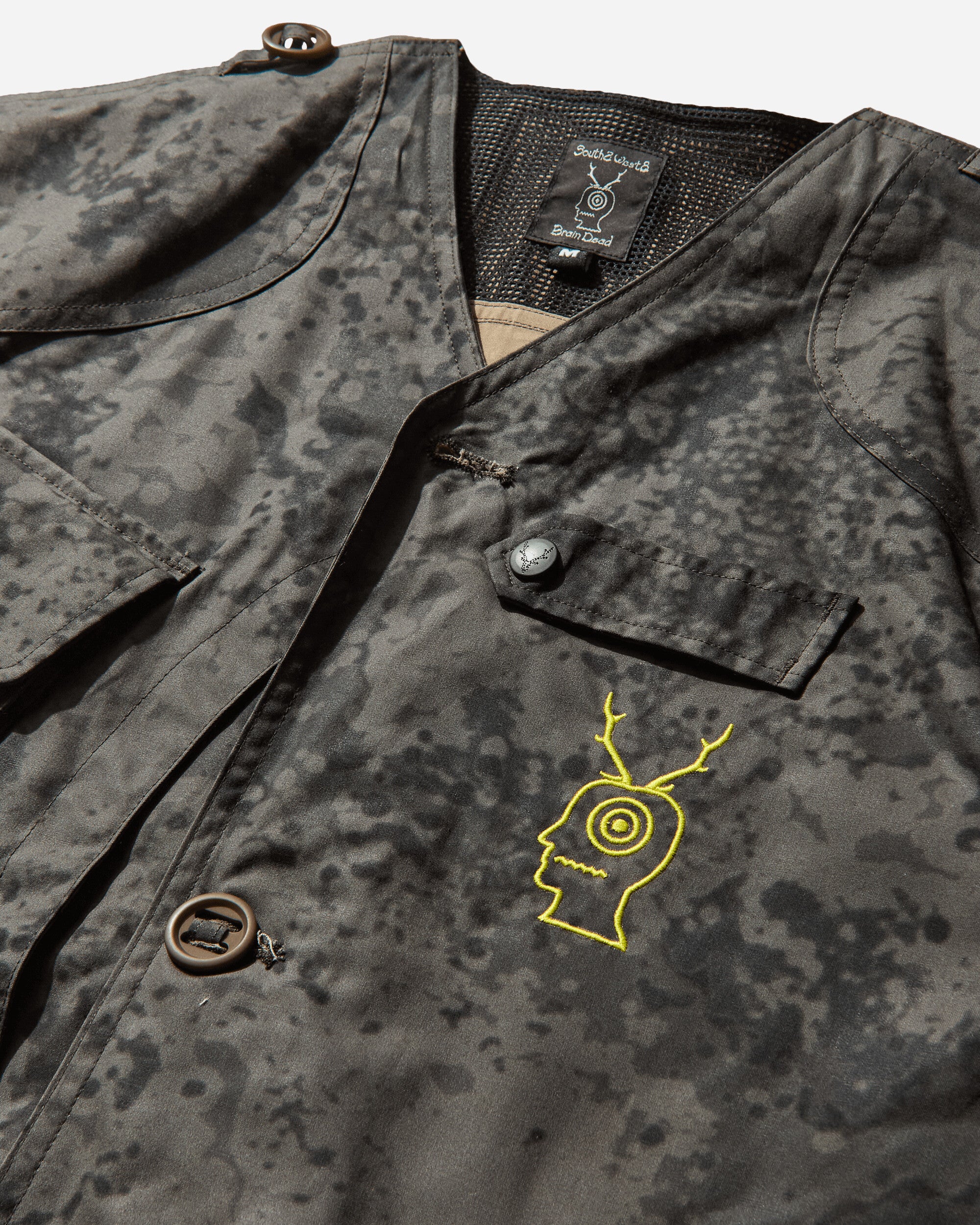 Brain Dead S2 W8 X Brain Dead Tenkara Jacket Grey Coats and Jackets Jackets BDP24O200040 GRY