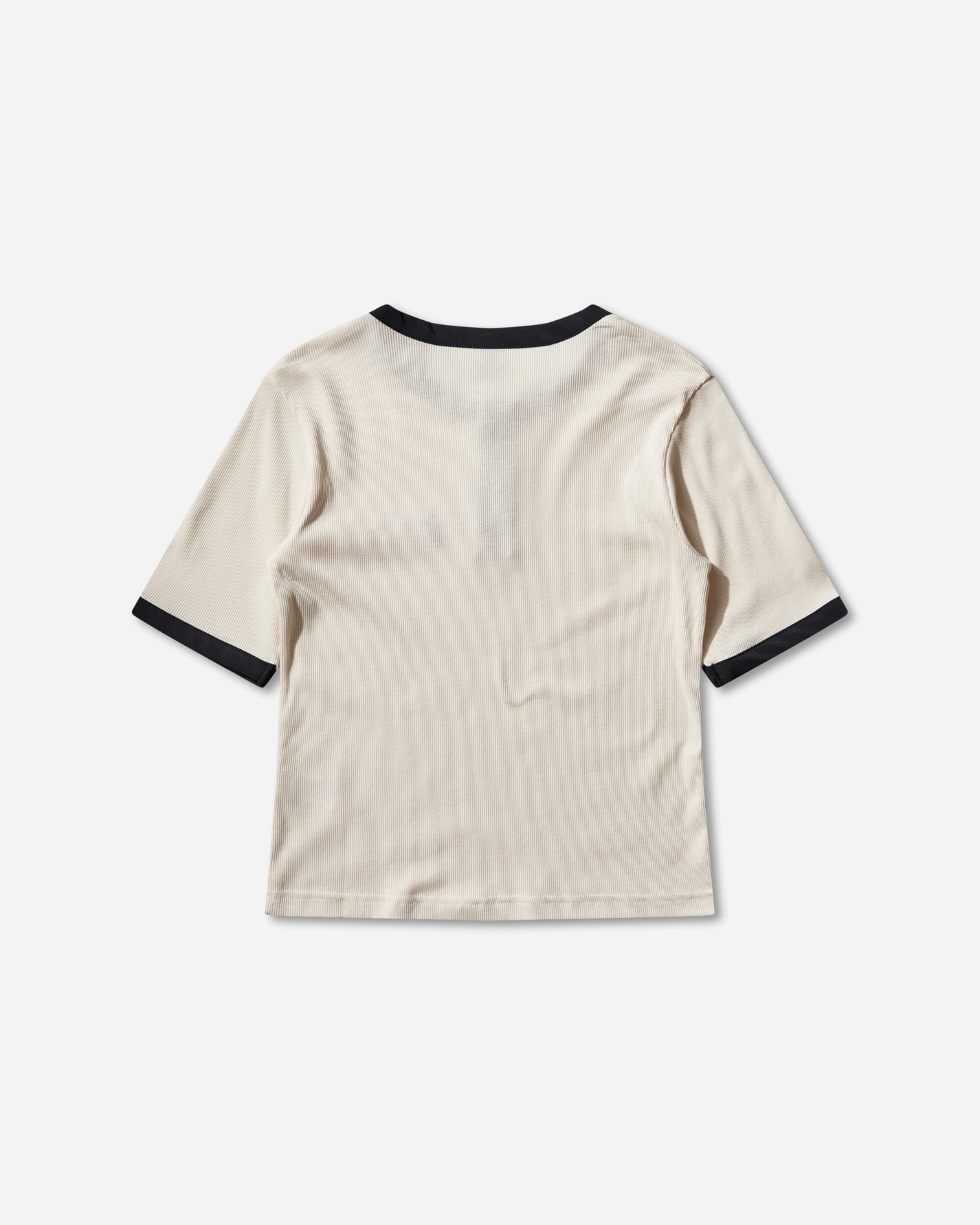 Brain Dead Ribbed Henley Natural Shirts Longsleeve Shirt P26T19004837 Beige