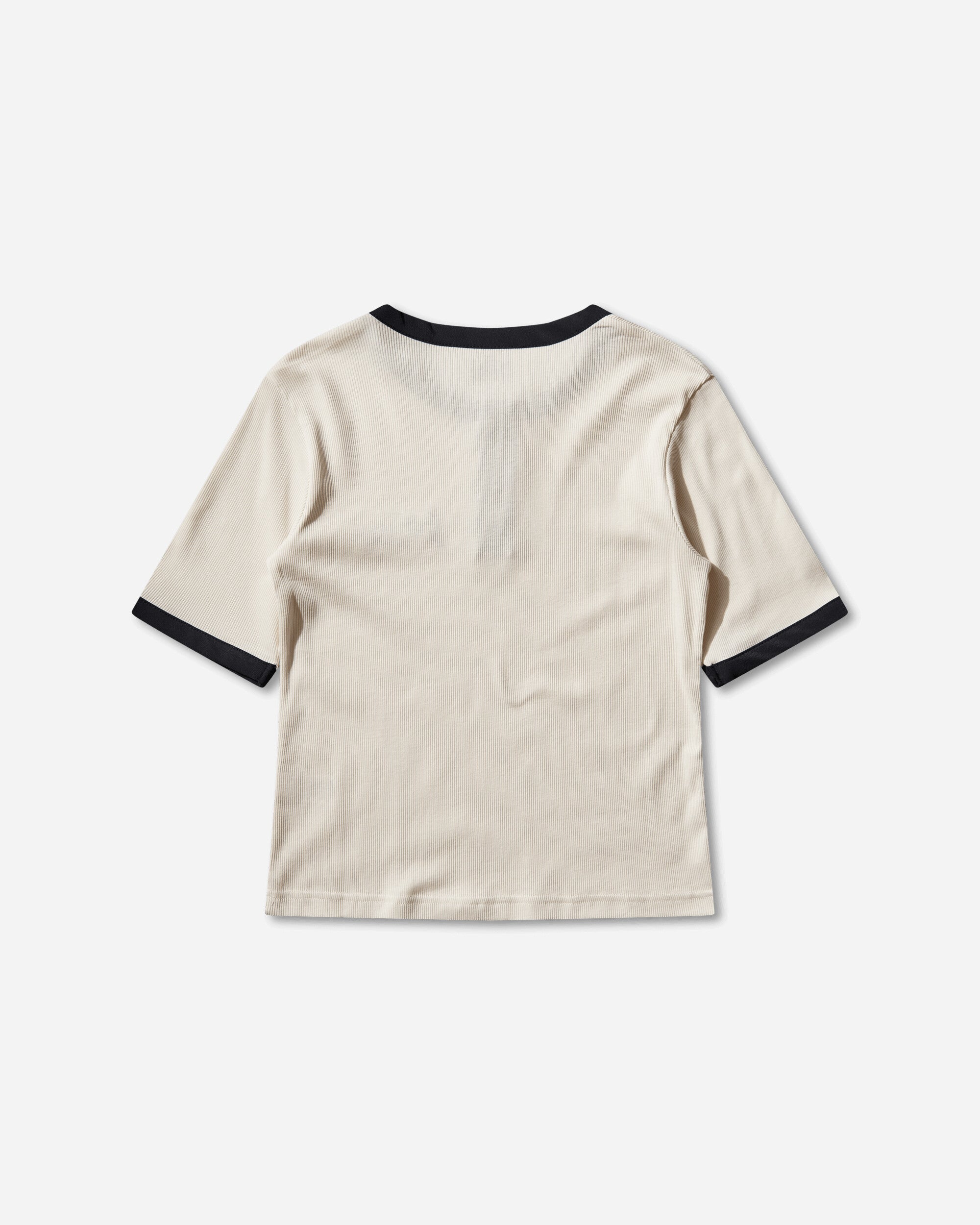 Brain Dead Ribbed Henley Natural Shirts Longsleeve Shirt P26T19004837 Beige