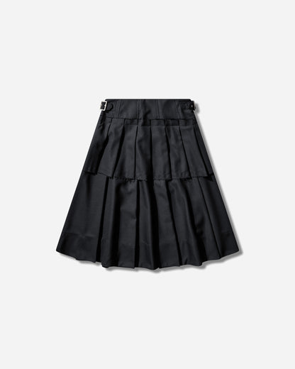 Brain Dead Pleated Skirt Mid Blue Skirts Midi P26B32004877 Blue