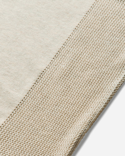 Brain Dead Logo Head Pointelle Polo Natural T-Shirts Polo BDS25T260043 NATU