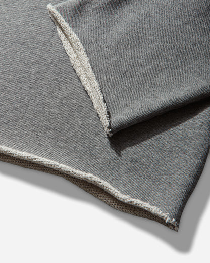 Brain Dead Boxy French Terry Sweatshirt Heather Grey Knitwears Sweaters P26O12004831 Grey