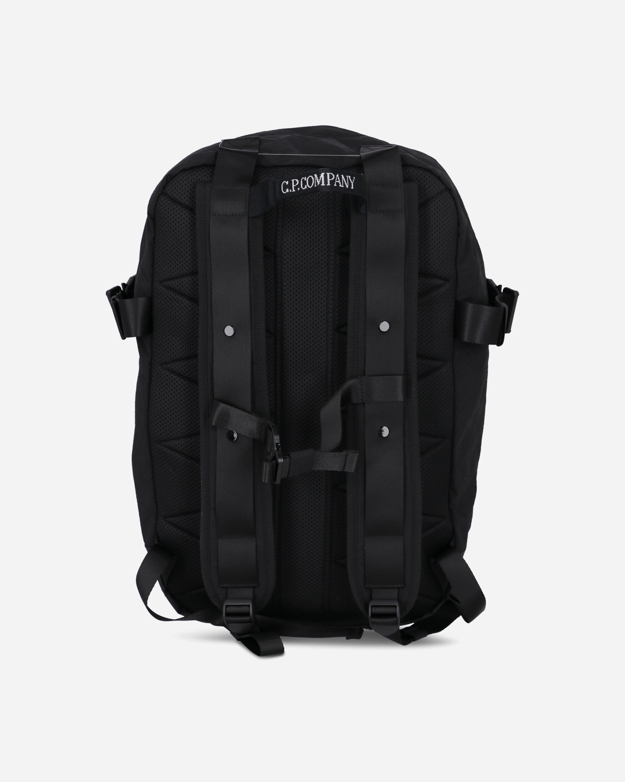 C.P. Company Accessories Travel Bag In Plain Paper Touch Black Bags and Backpacks Backpacks 19CMAC121A-110188G 999