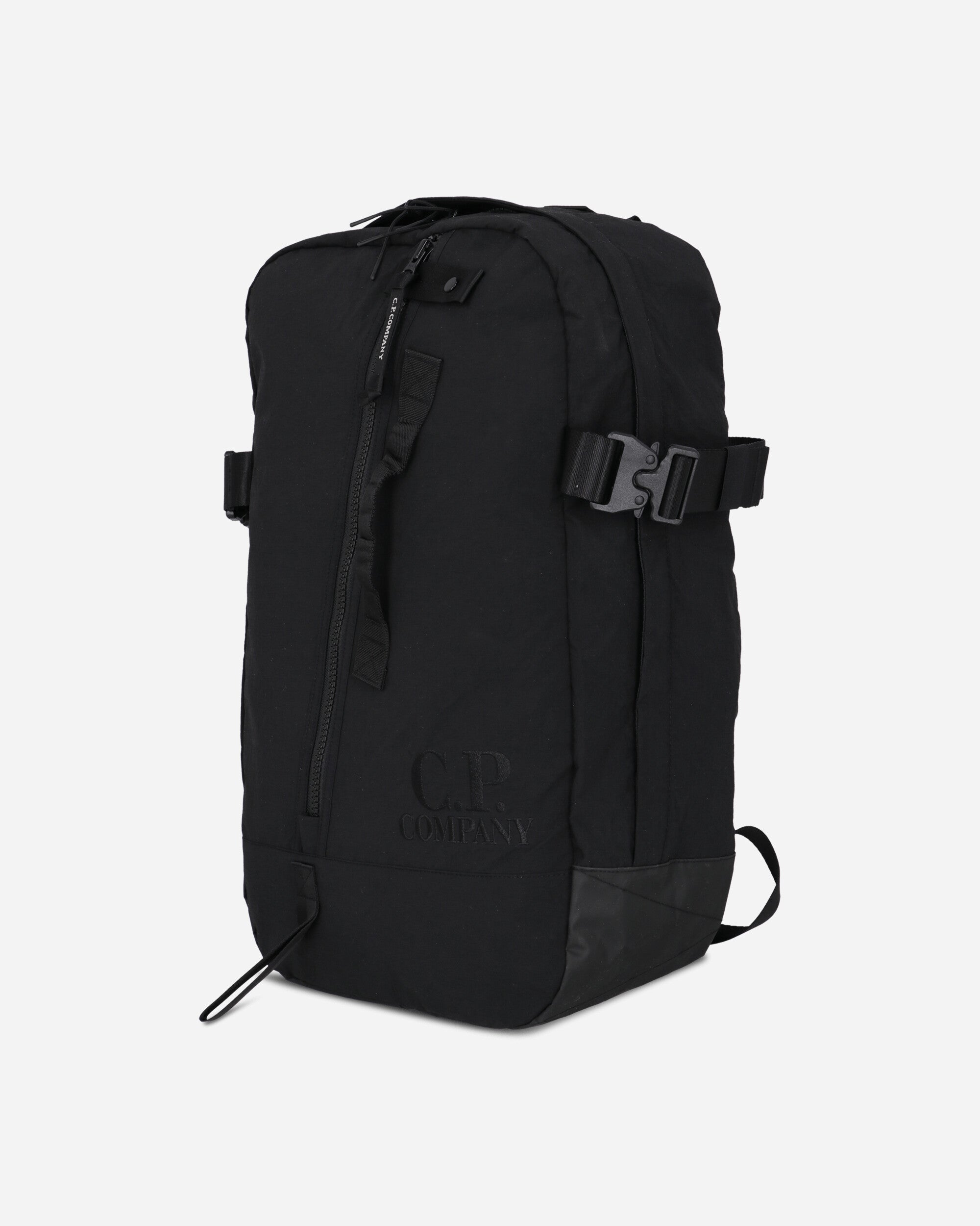 C.P. Company Accessories Travel Bag In Plain Paper Touch Black Bags and Backpacks Backpacks 19CMAC121A-110188G 999