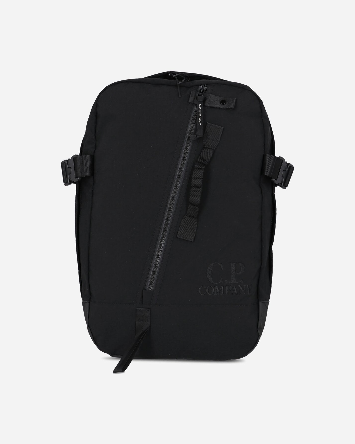 C.P. Company Accessories Travel Bag In Plain Paper Touch Black Bags and Backpacks Backpacks 19CMAC121A-110188G 999