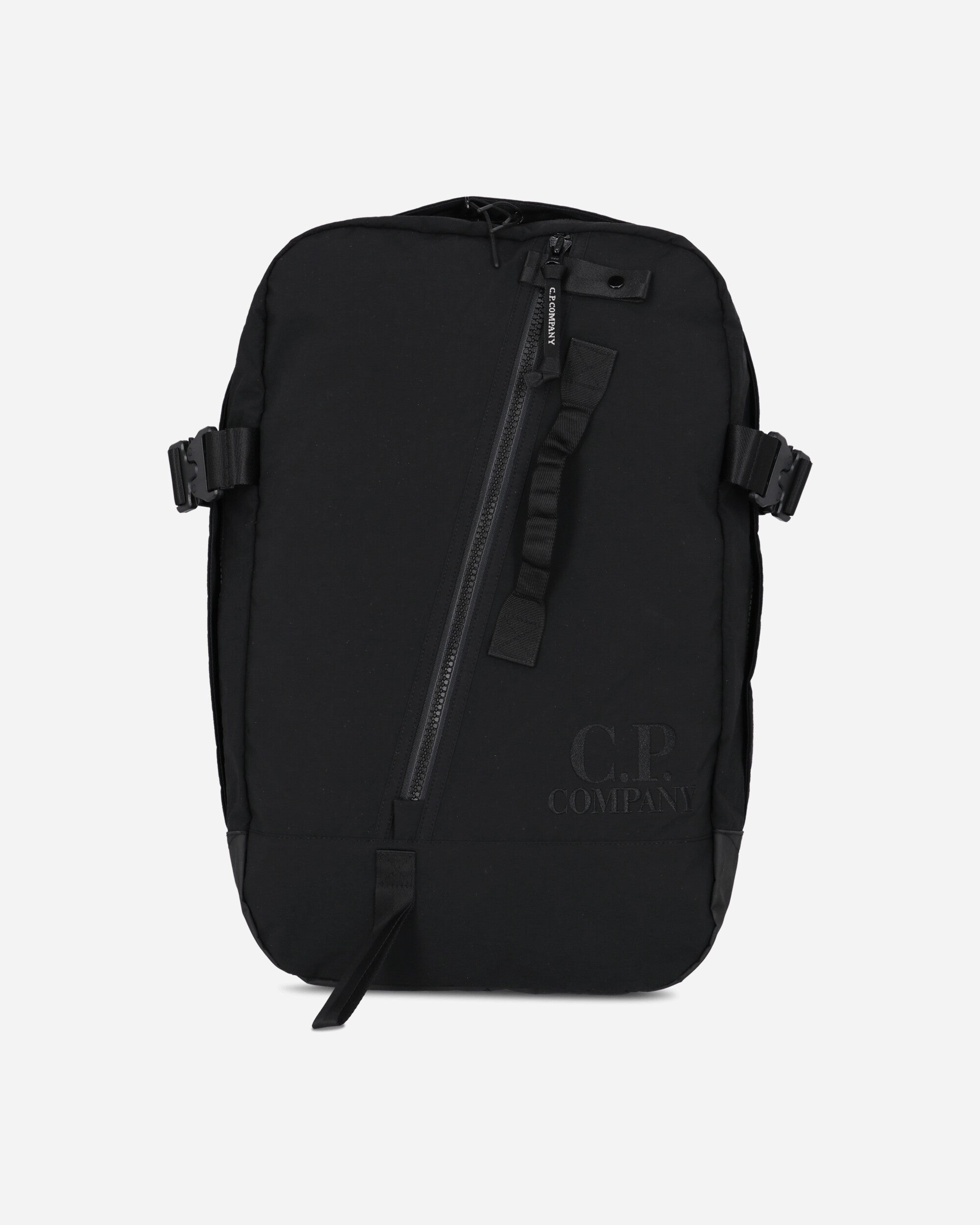 C.P. Company Accessories Travel Bag In Plain Paper Touch Black Bags and Backpacks Backpacks 19CMAC121A-110188G 999