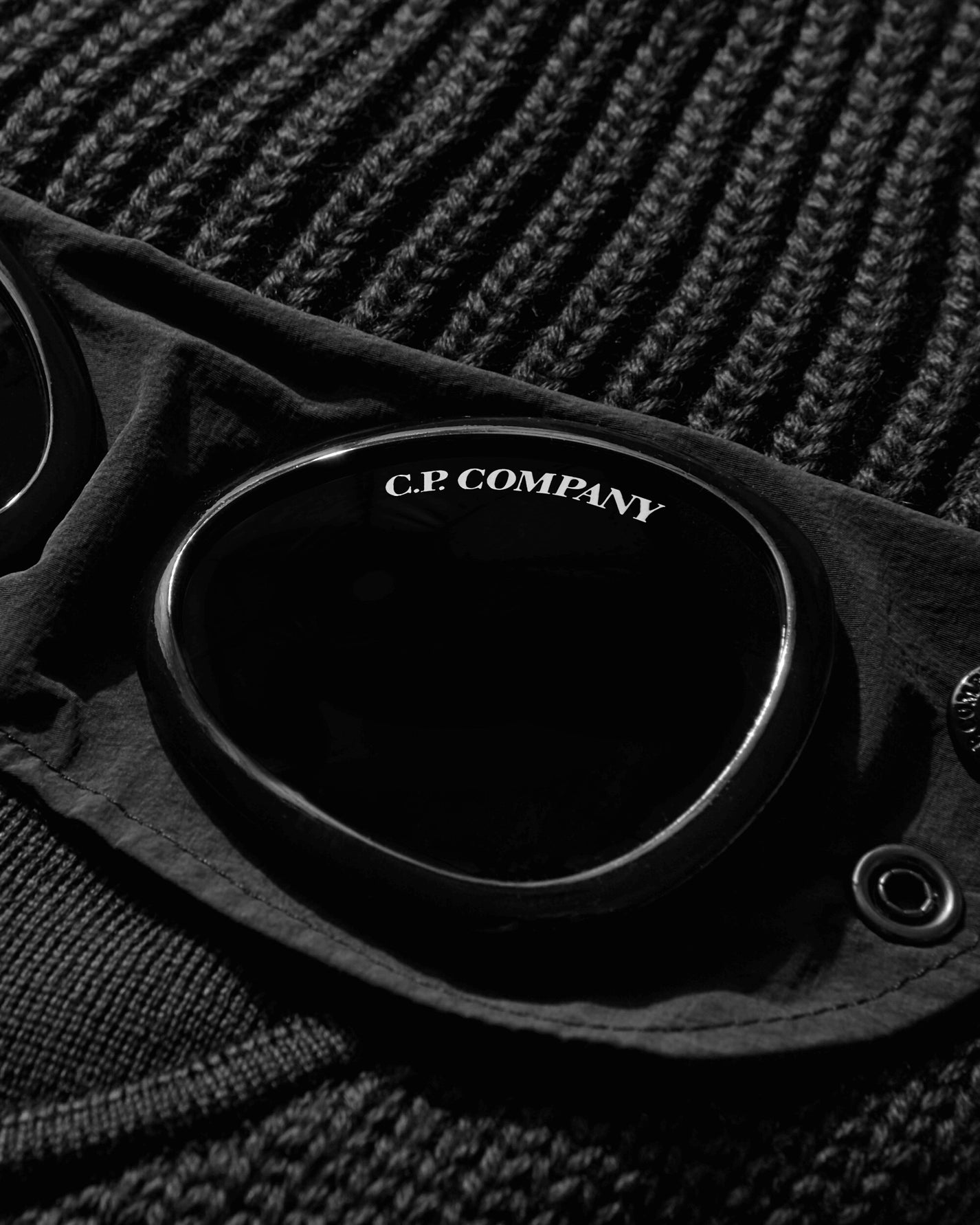 C.P. Company CP Company x Slam Jam Ski Mask Black Hats Balaclavas 19CSAC702A 001