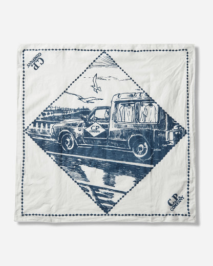 C.P. Company Accessories Woven Scarf In Muslin Gauze White Gloves and Scarves Scarves and Warmneck 20CMAC279A-110349P 103