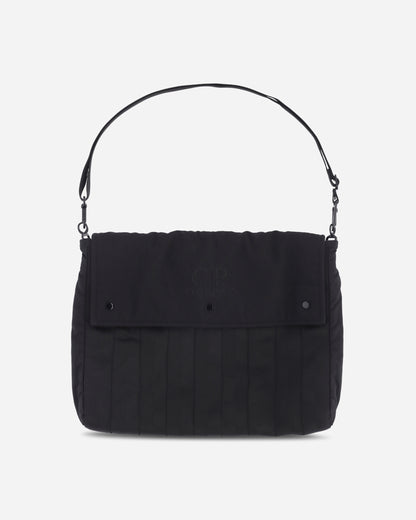 C.P. Company Herringbone Shoulder Bag Black Bags and Backpacks Shoulder Bags 20CMAC052A-005349G 999