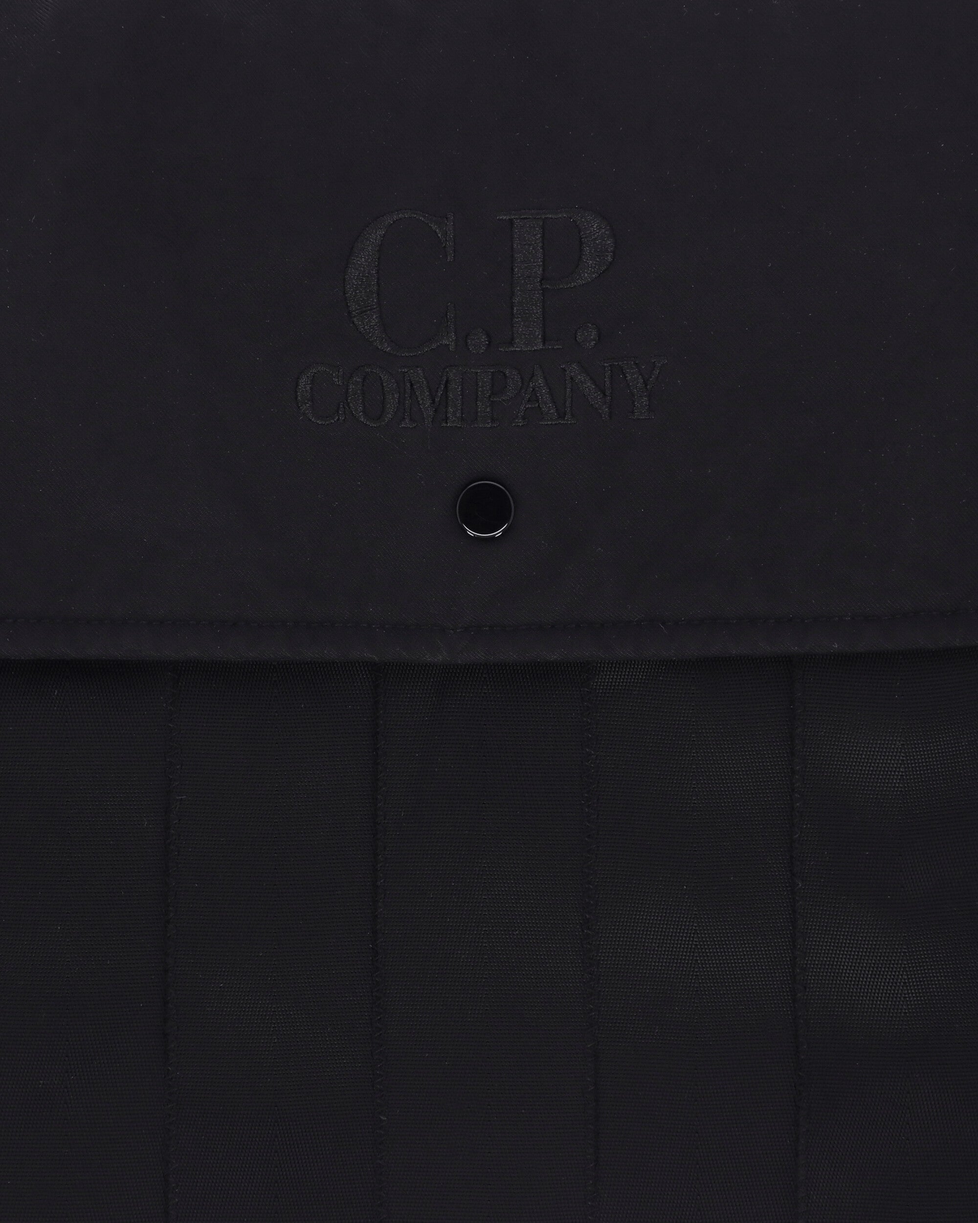 C.P. Company Herringbone Shoulder Bag Black Bags and Backpacks Shoulder Bags 20CMAC052A-005349G 999