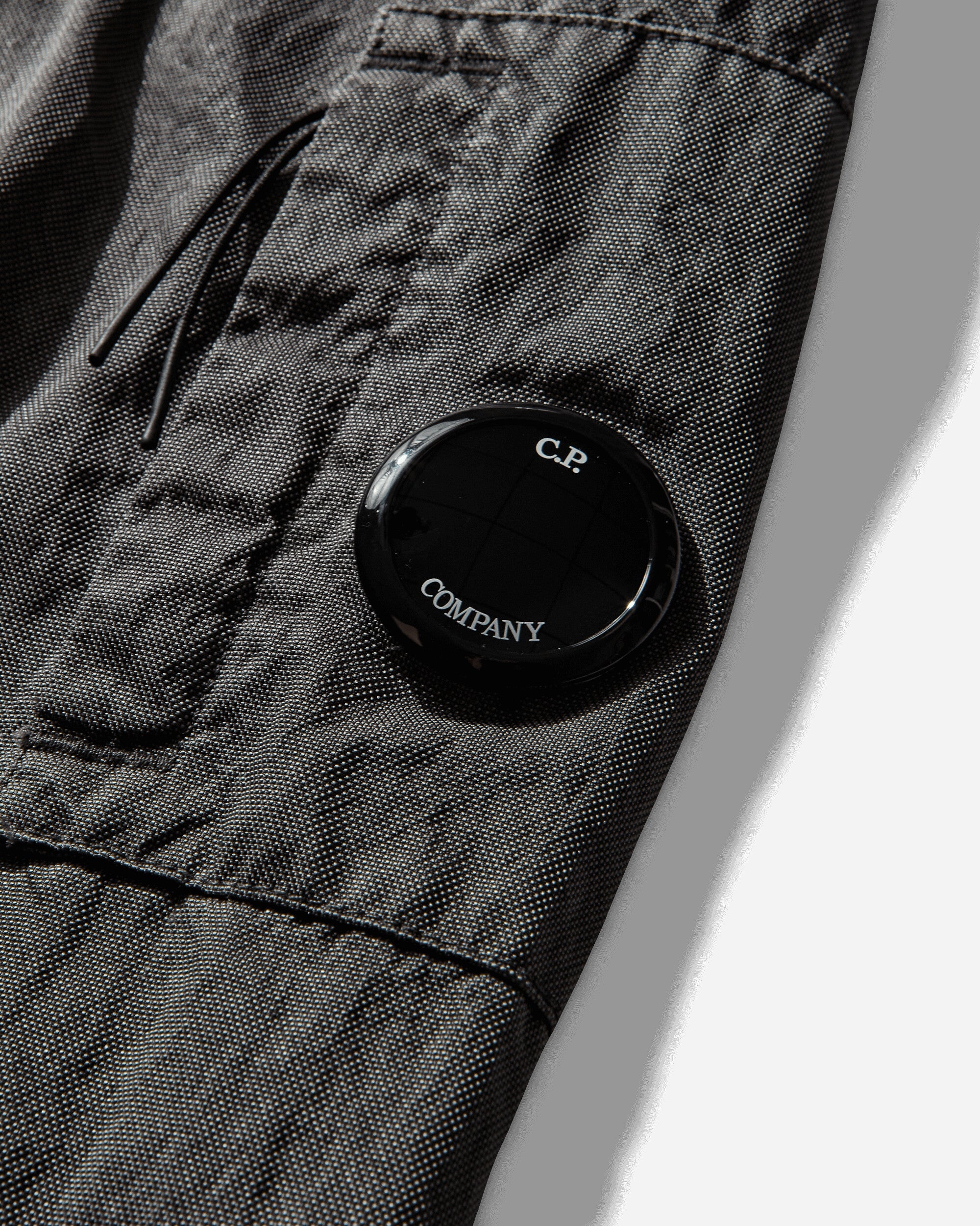 C.P. Company Panama-R Bomber Jacket Gunmetal Coats and Jackets Bomber Jackets 20CMOW073A-110540S 921